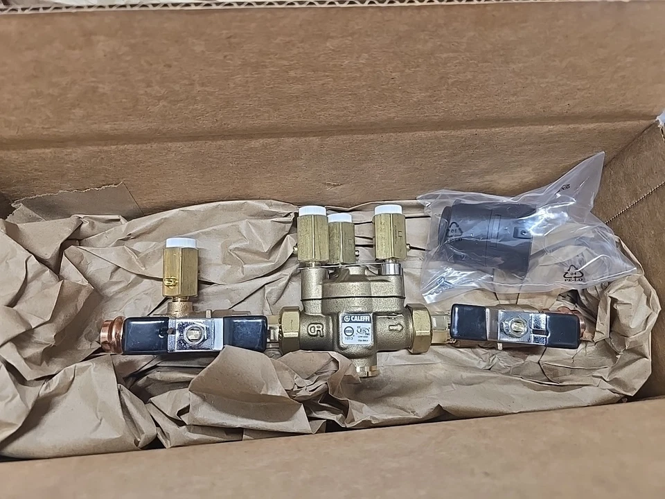 Caleffi 574064A  1/2" Reduced Pressure Zone Backflow Preventer Press X Press RPZ - Image 4 of 4