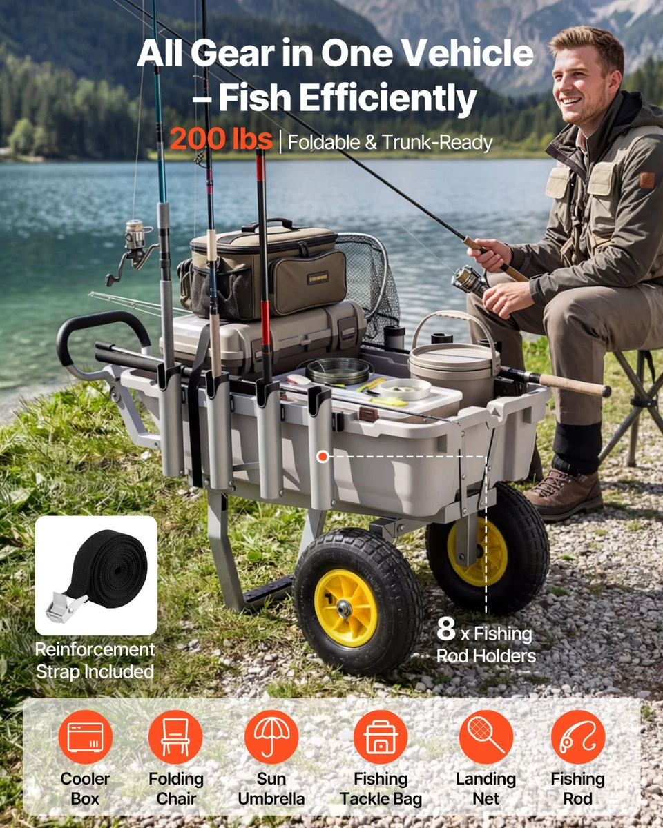 craigh list fishing cart 8 rod holders Fishing Carts & Wagons Rod Holders for sale