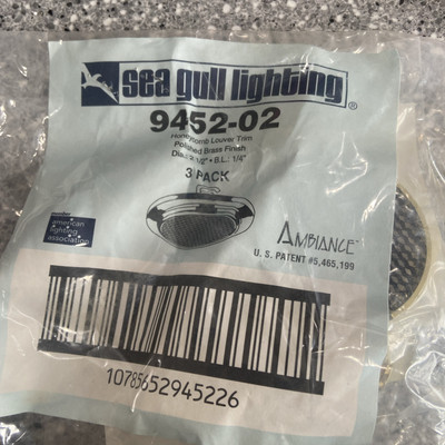 Sea Gull Lighting 9452-02 Lot Of 3