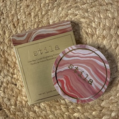 Stila One Step Correct Brightening Finishing Powder Deep ~ Full Size 0.3oz ~ NEW