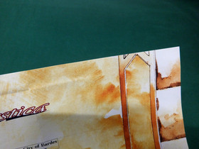 Sega Saturn Terra Phantastica GS-9054 -- spine card & map. JAPAN GAME. SS. 17066