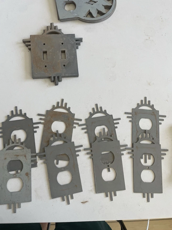 Cubiertas de interruptores de pared y cubiertas de toma estilo suroeste temáticas se venden como están Foto 4 de 4