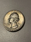 1948-D Washington Quarter GEM BU, TONED! 90% Silver 25c