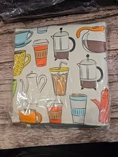 Coffee Dish Drying Mat For Kitchen Counter 18 X 24 Microfiber New-Sealed (203)