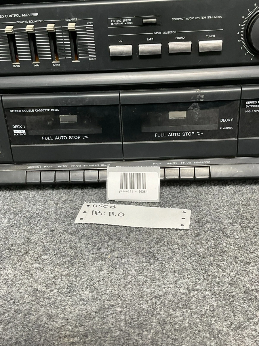 Vintage Panasonic SG-D16 Component Stereo Turntable Cassette Deck