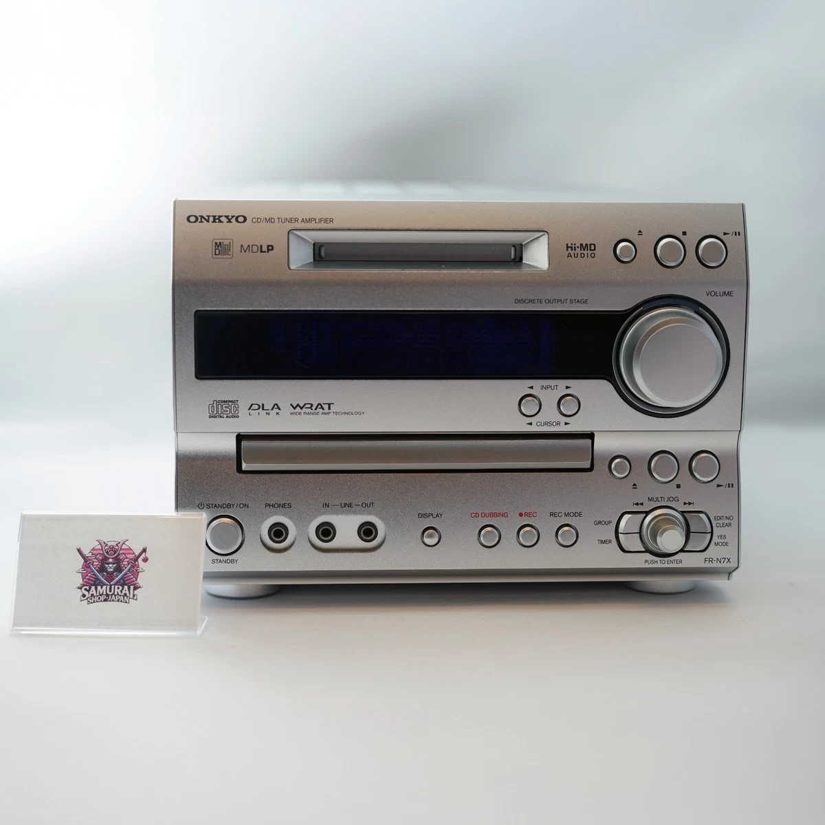 Onkyo FR-N7X CD MD Tuner Amplifier Hi-MD MiniDisc Audio System