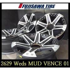 JDM 2629 T0308055 Weds MUD VENCE01 17x8J 6-hole PCD139.7 +25 4-whee No Tires