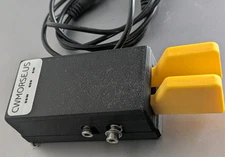 Lightweight CW Morse Pocket Paddle Key- yellow