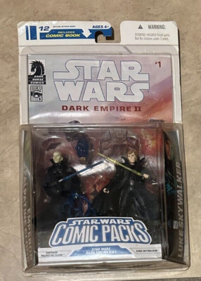 スター・ウォーズ コミックパック クローン・エンペラー＆ルーク・スカイウォーカー Star Wars Hasbro Comic Packs Emperor Palpatine Clone Luke