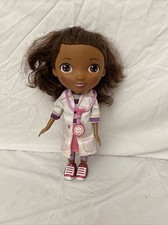 Disney Just Play Doc McStuffins Doll Doctor White Coat w Stethoscope 12 Inc