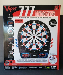 viper 777 electronic dartboard
