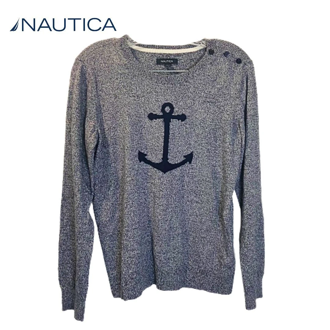 Nautica top anchor sweater
