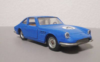 Politoys Export 562 - Ferrari 330 GTC Blau ohne OVP Vintage Italy