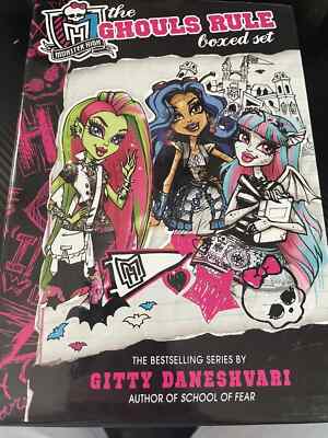 Monster High The Ghouls Rule Boxed Set By Gitty Daneshvari Hardbacks Books 1-3