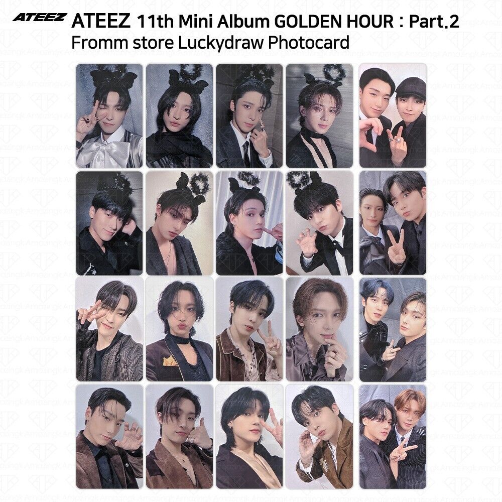 ATEEZ Golden Hour Part.2 Fromm Store Luckydraw Photocard ATEEZ Golden Hour Part.2 Fromm Store Luckydraw Photocard