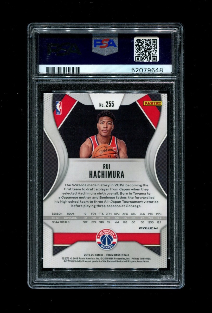 2019 Panini Hachimura Rui 直書きサイン PSA 10 psa10 2019 panini one and one rui hachimura red | eBay