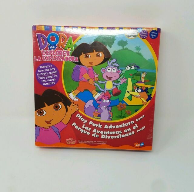 Dora The Explorer Play Park Adventure Game 2002 Fisher 43201 Ages 3