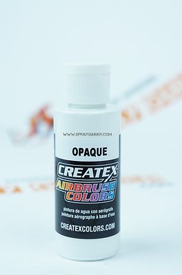 Createx Airbrush Colors 5212 Opaque White 8oz. water-based airbrushing paint 
