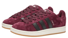 ADIDAS CAMPUS 00S LOW SUEDE TRAINER SNEAKERS MEN SHOES MAROON/BLACK SIZE 12 NEW