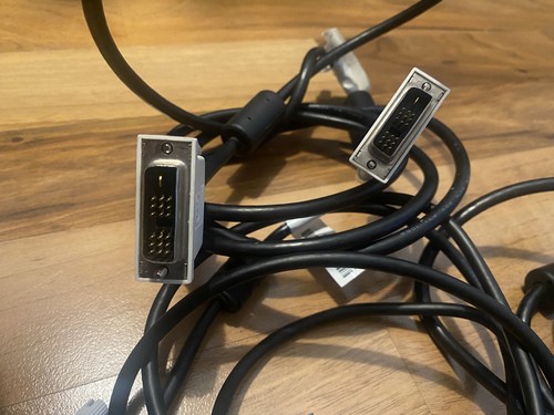 3x DVI-D Auf DVI-D Single Link Kabel (1.8M) - NEU - Bild 2 von 2