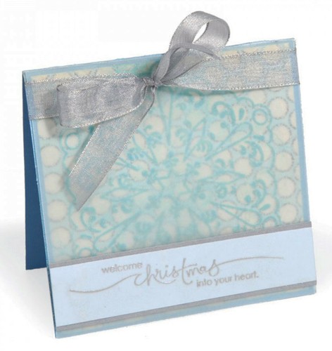 New, Retired Sizzix Bigz Snowflake #4 die with Emboss #657366 Retail $29.99 - Picture 8 of 8