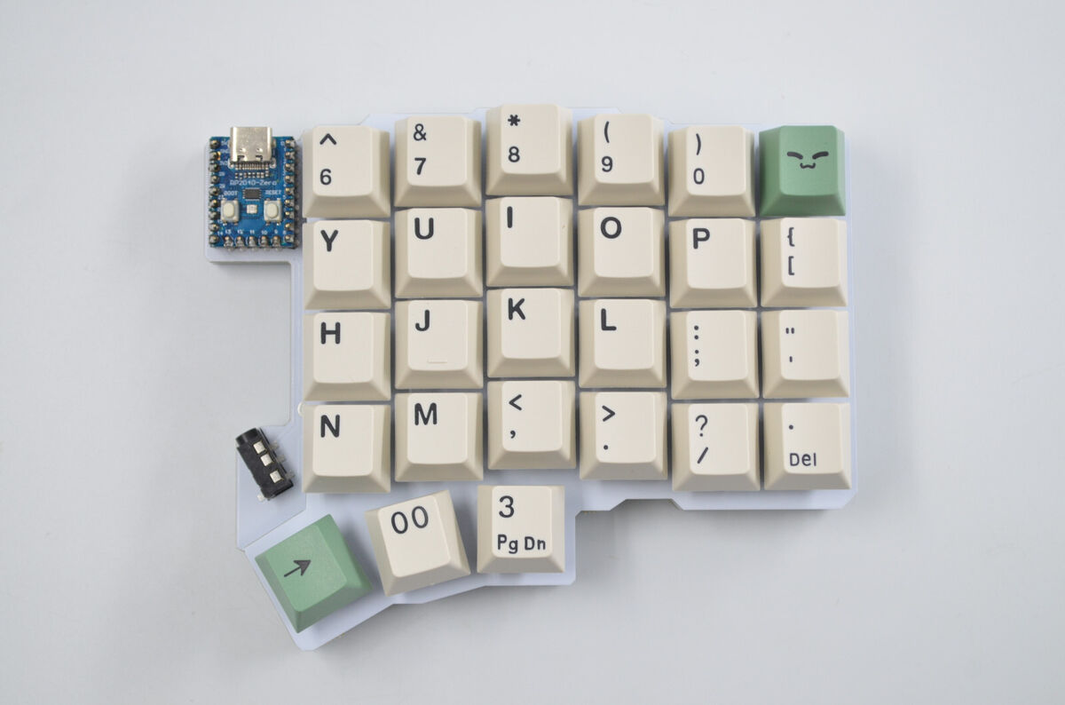 Silakka54 Split Custom Mechanical Keyboard Holy Panda Lubed Silakka54 Split Custom Mechanical Keyboard Holy Panda Lubed