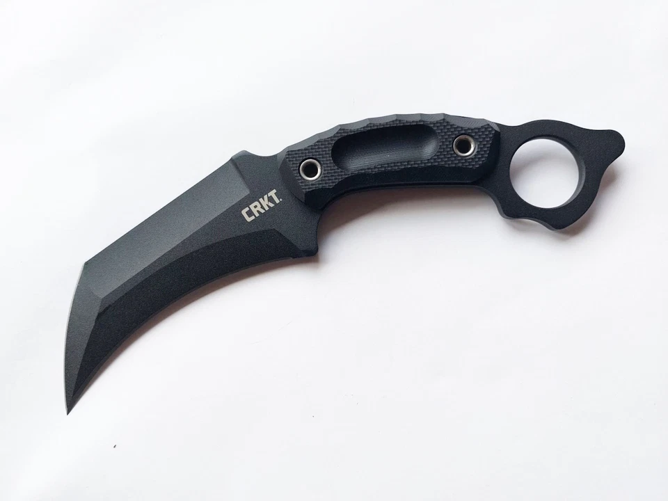 CRKT Du Hoc Feststehende Messer Karambit Karambitmesser Klinge SK-5 24,4 cm