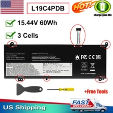 L19C4PDB L19M4PDB Battery for Lenovo ThinkBook 14s Yoga 5B10Z21209 SB10Z21205 US