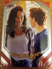 2017 UD Spider-Man Homecoming #72 Asked to the Dance SILVER FOIL