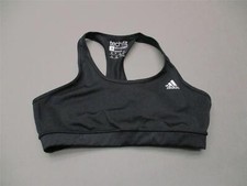 Adidas Size M Womens Black Wireless Unlined Medium Compression Sports Bra 3N
