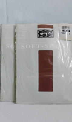 2 Pair Kunert Soft and Sheer  Perle/Tan Fine Tights Pantyhose Size Small 36-40
