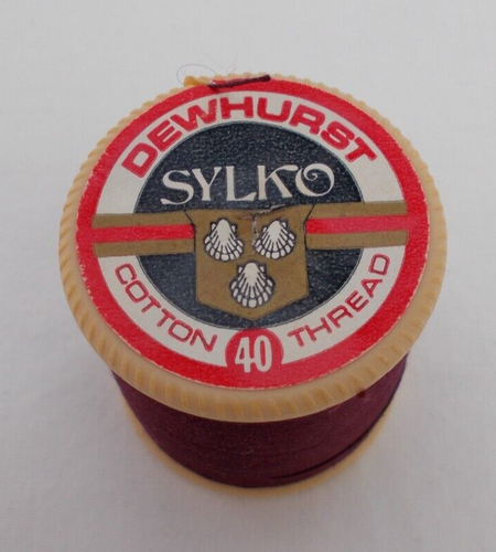 VINTAGE SYLKO PLASTIC COTTON REELS - BETWEEN D200 & D299 - CHOICE OF COLOURS - Picture 30 of 139