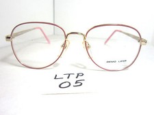 Vtg 80s ZIMCO Eyeglass Frame Stacey RGP Pink Round Womens LTP-05