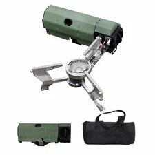 ONLYFIRE OUTDOOR LIVING Foldable Camping Stove with Storage Bag, Portable But...