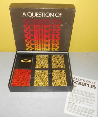 Vintage 1984 High Games A Question of Scruples The Moral Game Dilemmas ...