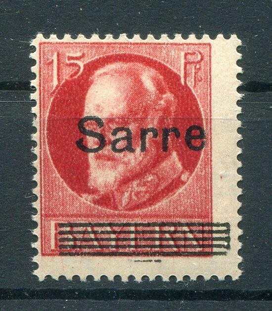 Saar 20c PFDI Abart MNH Postfrisch BPP (Z5995