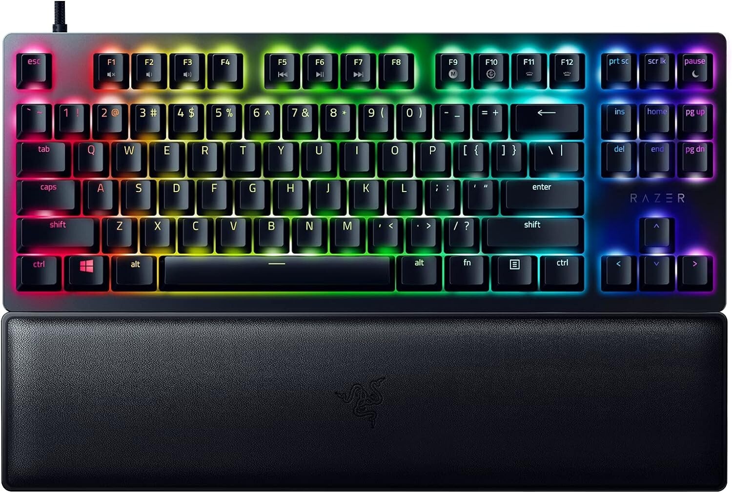 Razer Huntsman V2 TKL Tenkeyless Gaming Keyboard - Classic Black-LN