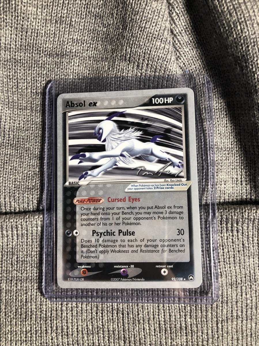 Absol ex - 92/108 Rare Holo Power Keepers Pokemon Card! | eBay
