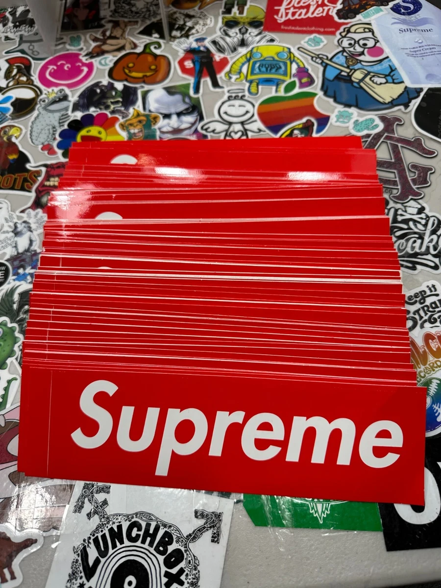 Supreme Box Logo Sticker | eBay