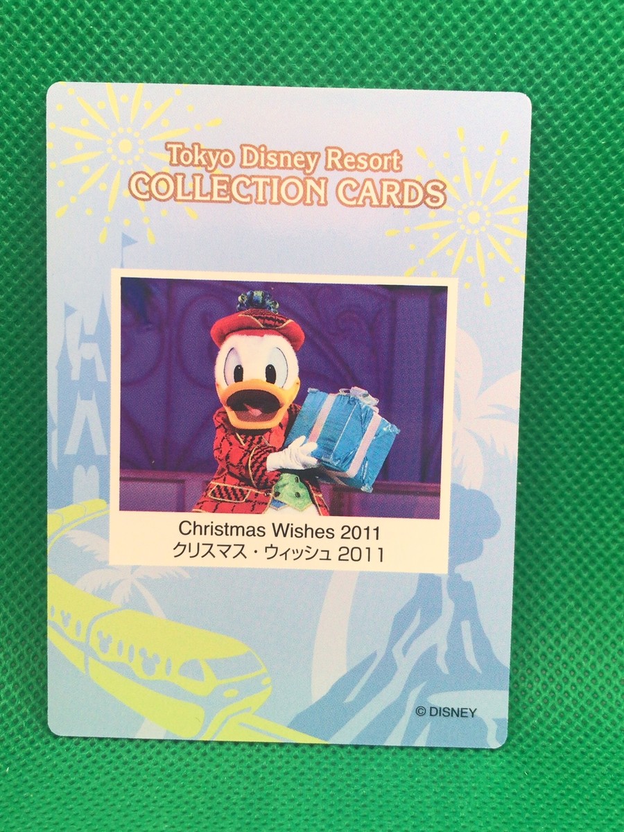 Christmas Wishes 2011 Disney's Tokyo Disney Resort Collection card