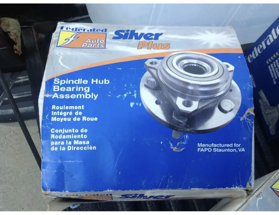 Cojinete de cubo de rueda lateral derecha con sensor ABS para Dodge Dakota Durango 6 pernos 515009 Foto 2 de 3