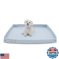 Paw Inspired Critter Box Dog Pad | Large Reusable Puppy Pad with Raised Sides