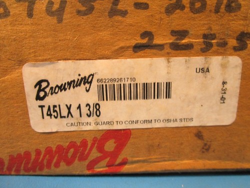 Browning T45LX 1 3/8" 1296474 Torque Limiter - Finished Bore - Finished with Key - Picture 5 of 8
