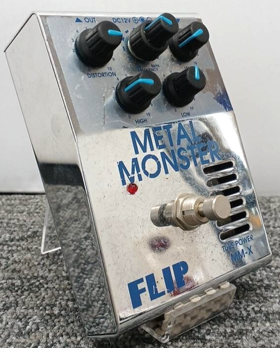 Guyatone FLIP MM-X Pedale Distorsione Analogico Giapponese – Usato Testato
