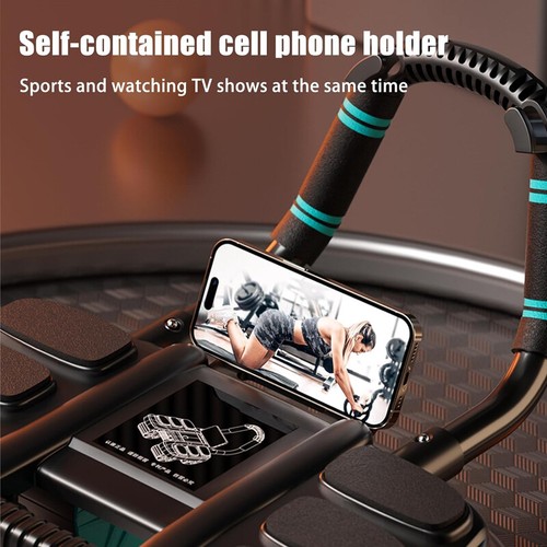 Ab Wheel Exercise Roller with knee mat Abdominal Core Strength Gym Fitness - Picture 9 of 12