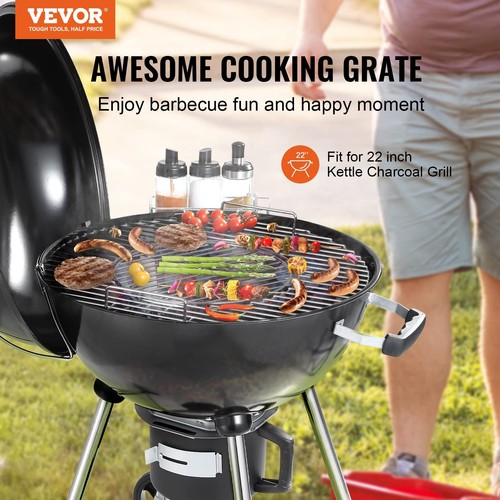 Charcoal Grill Replacement Grate 21 inch Round Stainless Steel 22 inch Kettle - Picture 4 of 11