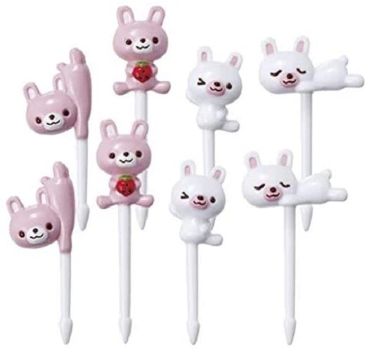 Rabbit Usagi TORUNE Lunch Box Bento Decoration Food Pick 8pcs | eBay