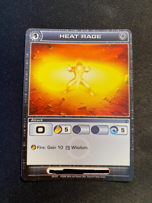 Heat Rage Heat Rage - Chaotic Card - Beyond the Doors Attack | eBay Australia