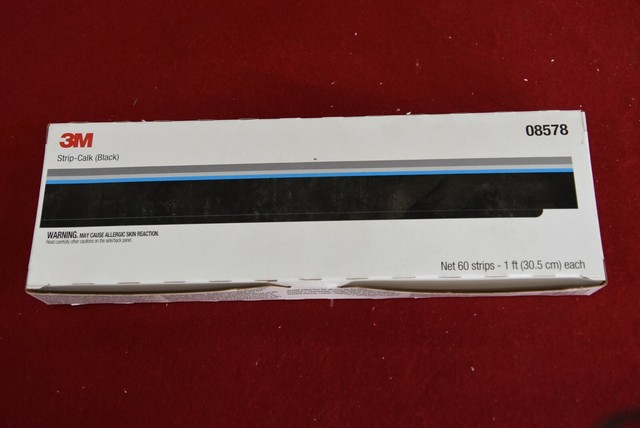 3m Strip Caulk - Black 3m 08578 - 50 strips for sale online