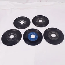 Lot of 5 Perry Como Al Hibbler Dick Todd Vinyl 45's Records Vintage VG Condition